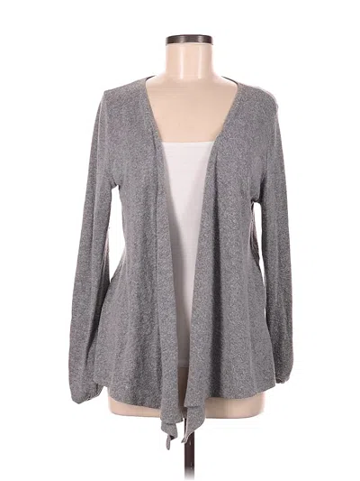 Pre-owned Brandy Melville Cardigan Sweater In Gray