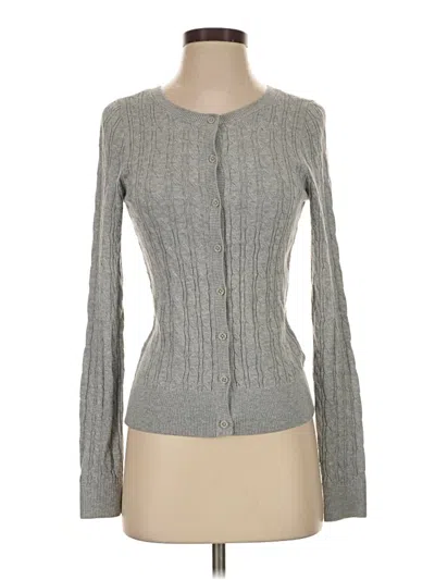 Pre-owned Brandy Melville Cardigan Sweater In Gray