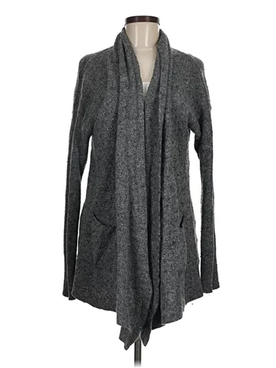 Pre-owned Brandy Melville Cardigan Sweater In Gray