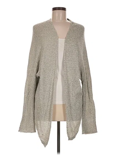 Pre-owned Brandy Melville Cardigan Sweater In Gray