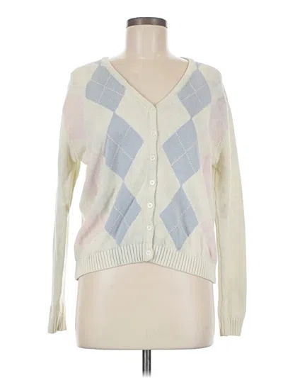 Pre-owned Brandy Melville Cardigan Sweater In Ivory