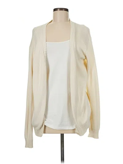 Pre-owned Brandy Melville Cardigan Sweater In Ivory