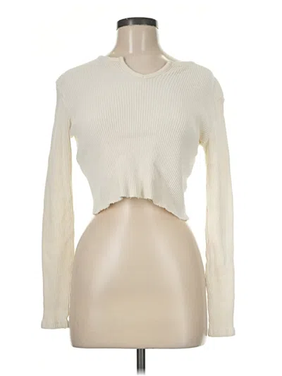 Pre-owned Brandy Melville Cardigan Sweater In Ivory