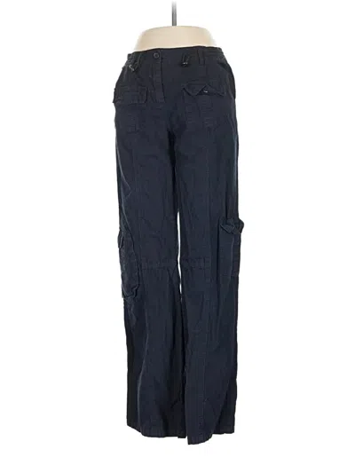 Pre-owned Brandy Melville Cargo Pants In Blue