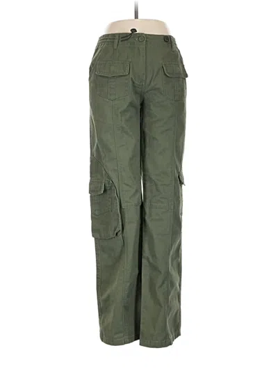 Pre-owned Brandy Melville Cargo Pants In Green