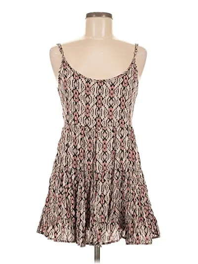 Pre-owned Brandy Melville Casual Dress In Brown