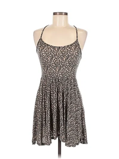 Pre-owned Brandy Melville Casual Dress In Brown