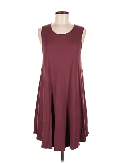 Pre-owned Brandy Melville Casual Dress In Burgundy
