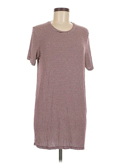 Pre-owned Brandy Melville Casual Dress In Burgundy