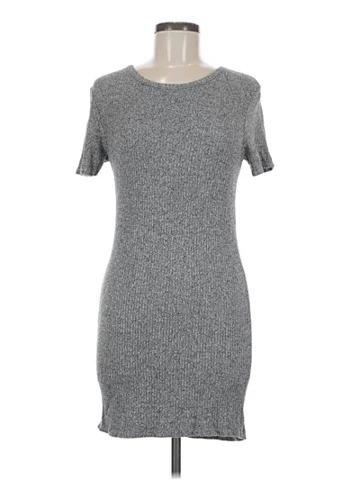Pre-owned Brandy Melville Casual Dress In Gray