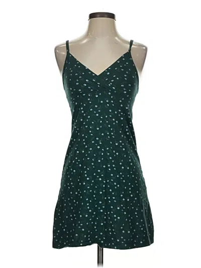 Pre-owned Brandy Melville Casual Dress In Green