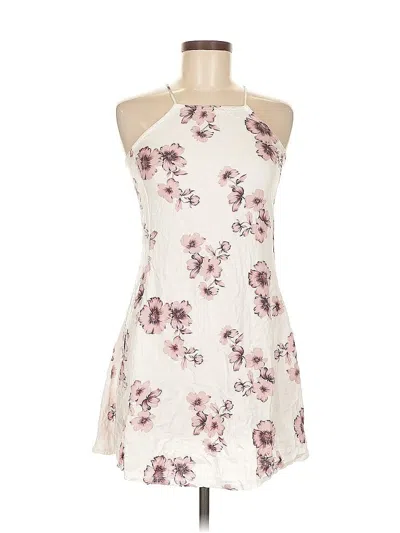 Pre-owned Brandy Melville Casual Dress In White