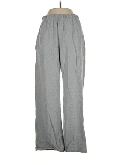 Pre-owned Brandy Melville Casual Pants In Gray