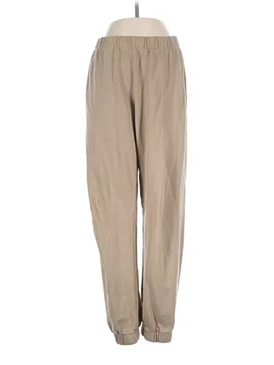 Pre-owned Brandy Melville Casual Pants In Tan
