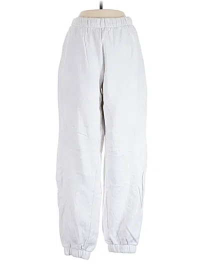 Pre-owned Brandy Melville Casual Pants In White