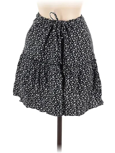 Pre-owned Brandy Melville Casual Skirt In Black