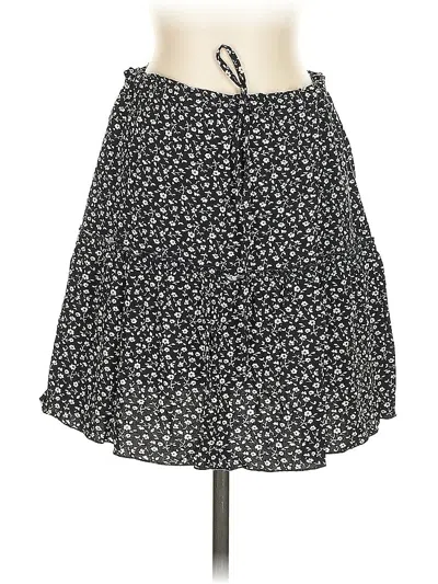 Pre-owned Brandy Melville Casual Skirt In Black