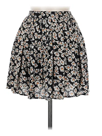 Pre-owned Brandy Melville Casual Skirt In Black
