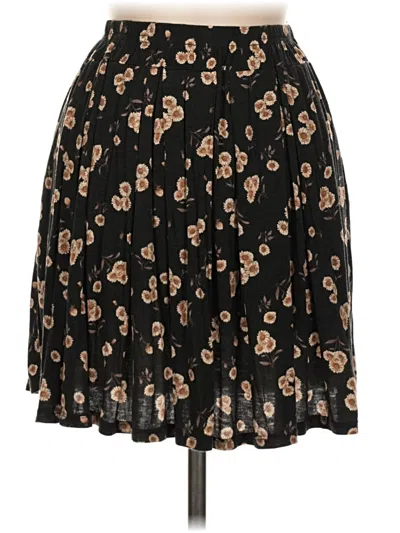 Pre-owned Brandy Melville Casual Skirt In Black