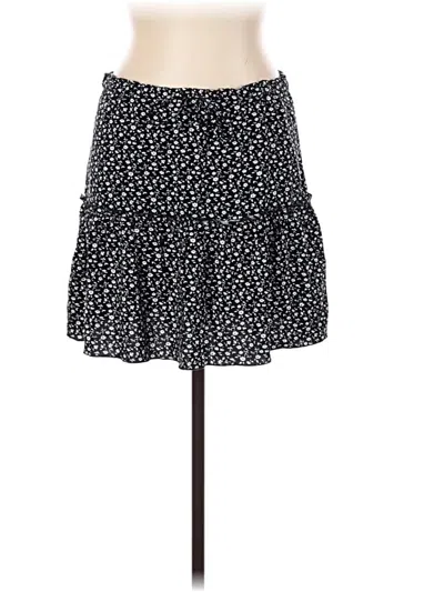 Pre-owned Brandy Melville Casual Skirt In Black