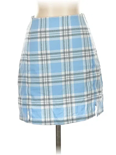 Pre-owned Brandy Melville Casual Skirt In Blue