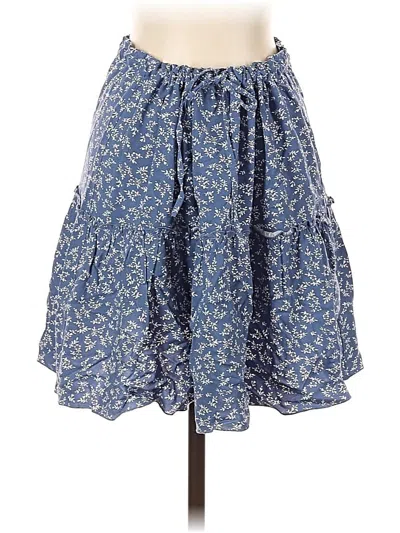 Pre-owned Brandy Melville Casual Skirt In Blue