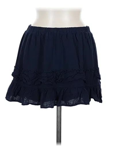 Pre-owned Brandy Melville Casual Skirt In Blue