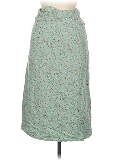 Pre-owned Brandy Melville Casual Skirt In Blue