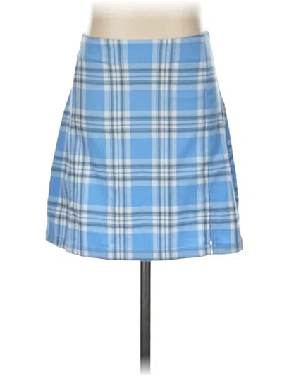 Pre-owned Brandy Melville Casual Skirt In Blue