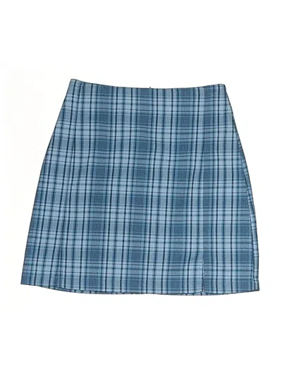 Pre-owned Brandy Melville Casual Skirt In Blue