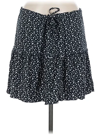 Pre-owned Brandy Melville Casual Skirt In Blue