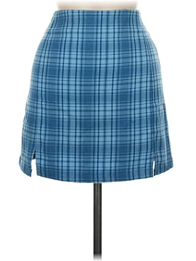 Pre-owned Brandy Melville Casual Skirt In Blue