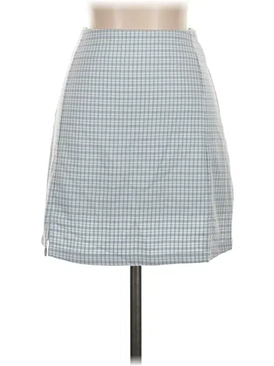 Pre-owned Brandy Melville Casual Skirt In Blue