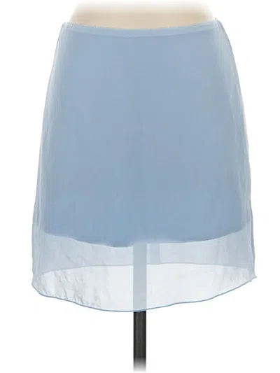 Pre-owned Brandy Melville Casual Skirt In Blue