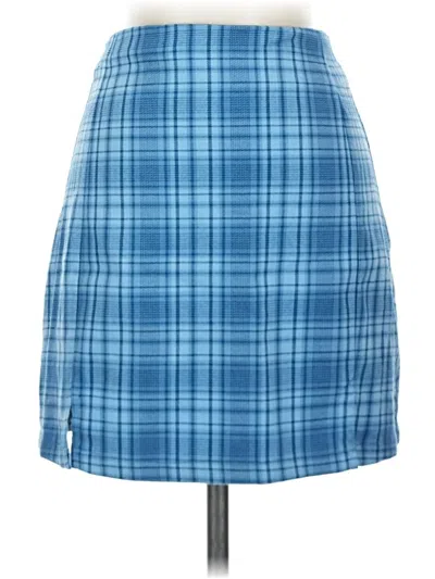 Pre-owned Brandy Melville Casual Skirt In Blue