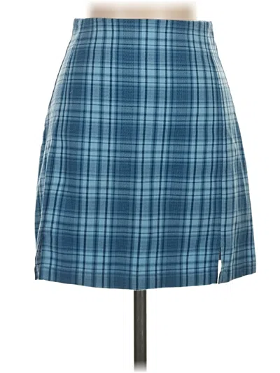 Pre-owned Brandy Melville Casual Skirt In Blue