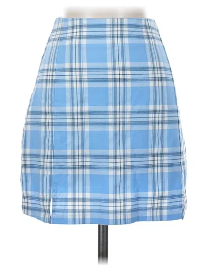 Pre-owned Brandy Melville Casual Skirt In Blue