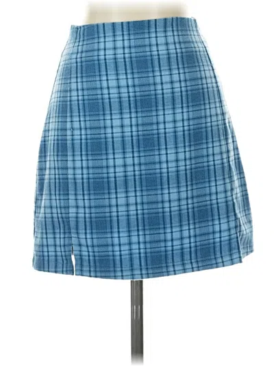Pre-owned Brandy Melville Casual Skirt In Blue