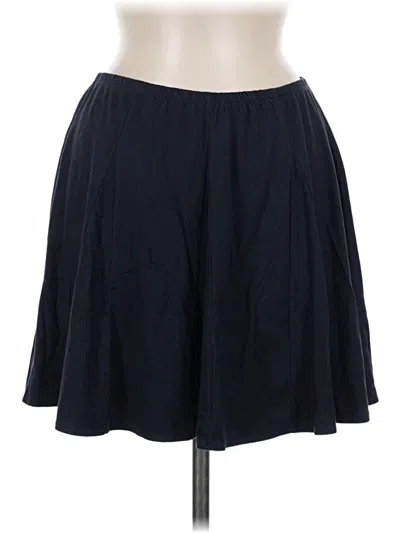Pre-owned Brandy Melville Casual Skirt In Blue