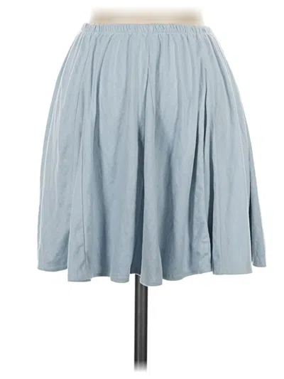 Pre-owned Brandy Melville Casual Skirt In Blue