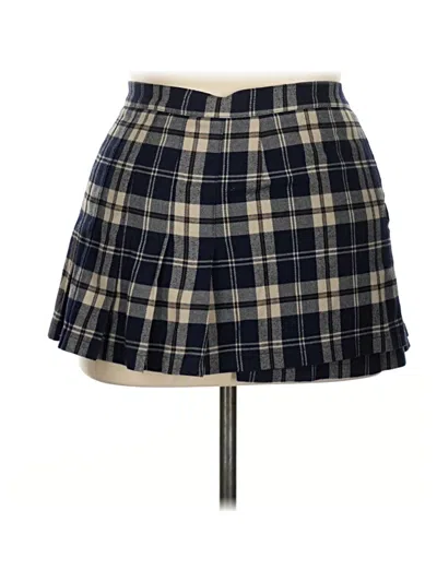 Pre-owned Brandy Melville Casual Skirt In Blue