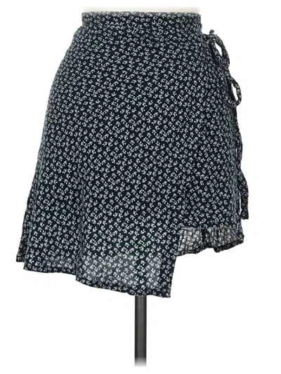 Pre-owned Brandy Melville Casual Skirt In Blue