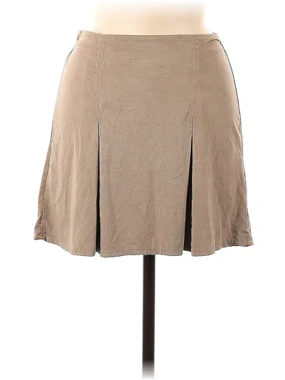 Pre-owned Brandy Melville Casual Skirt In Brown