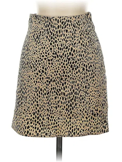 Pre-owned Brandy Melville Casual Skirt In Brown