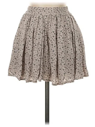Pre-owned Brandy Melville Casual Skirt In Brown