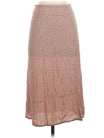 Pre-owned Brandy Melville Casual Skirt In Brown