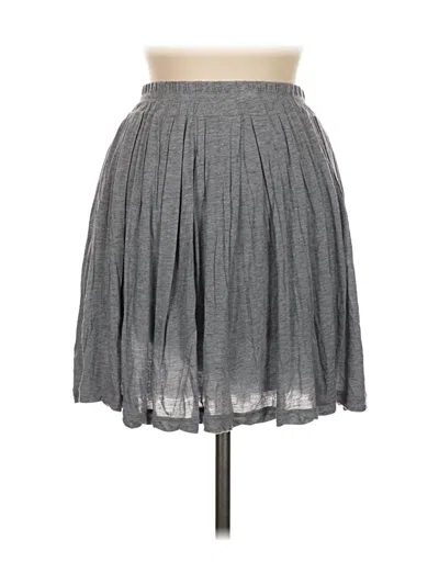 Pre-owned Brandy Melville Casual Skirt In Gray