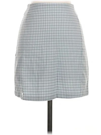 Pre-owned Brandy Melville Casual Skirt In Gray
