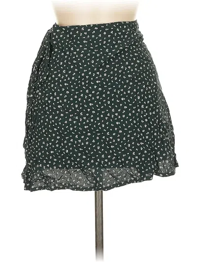 Pre-owned Brandy Melville Casual Skirt In Green