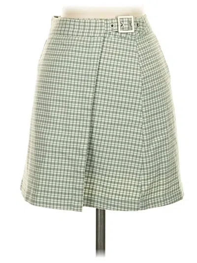 Pre-owned Brandy Melville Casual Skirt In Green